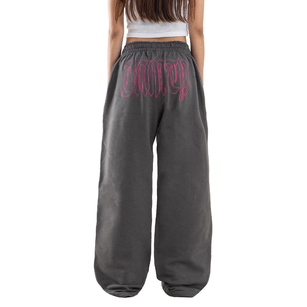 Denimitup ladies sweat pants H Zigzag - Sonic Grey - Long Pants