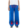 DENIMITUP H zigzag sweat pants - Sonic Blue - Long Pants