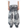 H1 baggy tri biker - Acid grey - Jeans Pants