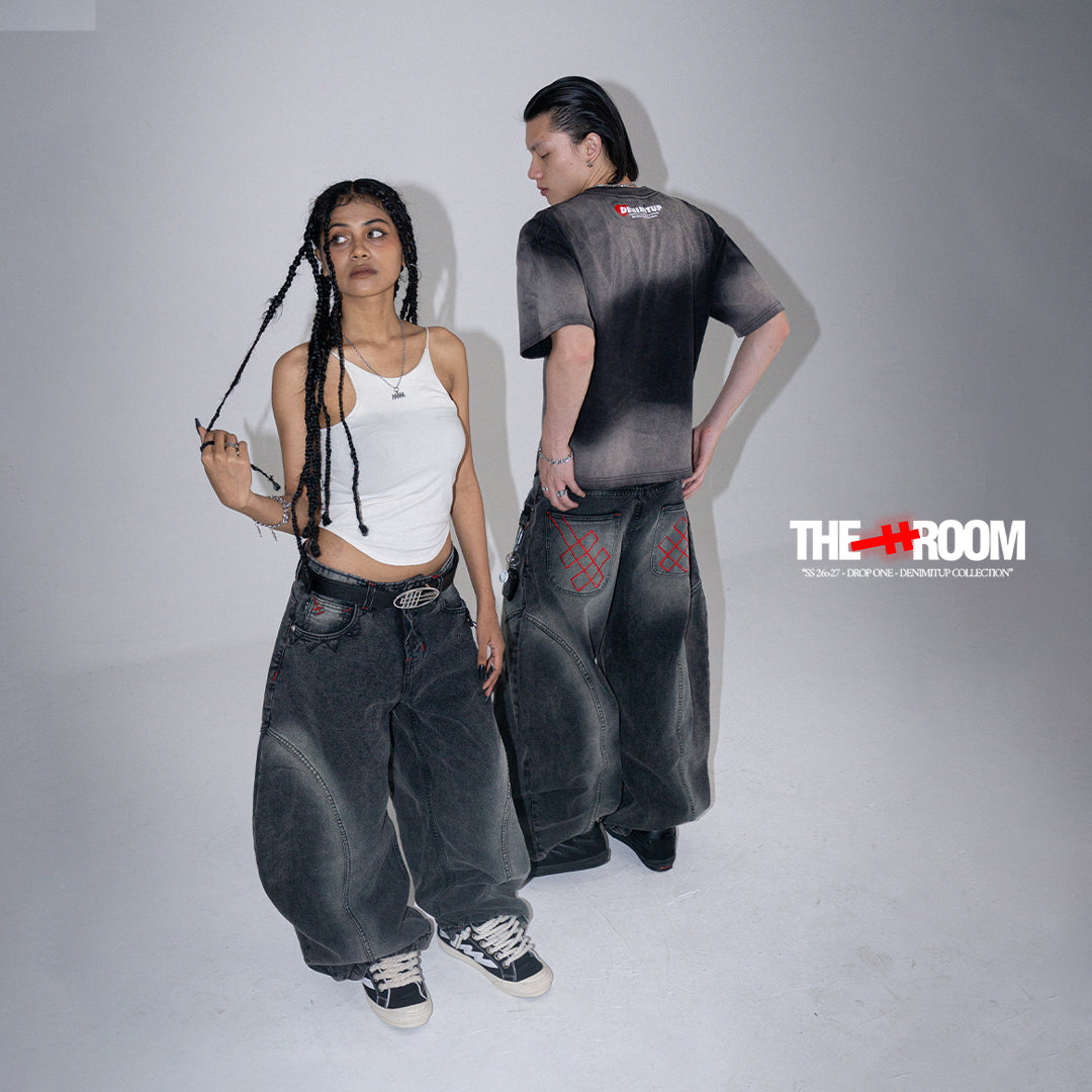 A1 Wide Barrel - Grain Dual Stone - Jeans