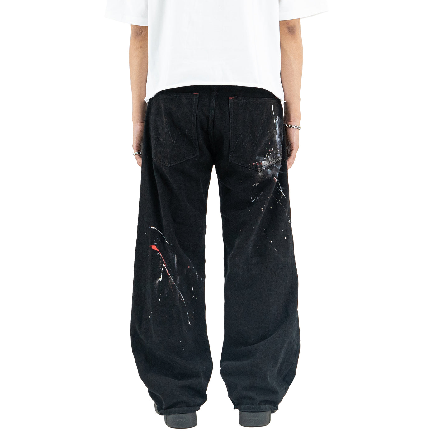 H1 Baggy Quad Viper - Burst of venom black - Jeans Pants