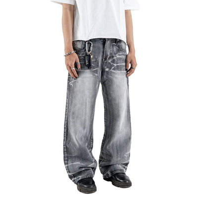 H1 baggy - Titanium grey - Celana Jeans