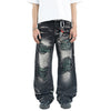 H1 Baggy Quad Viper - Shadow grey - Celana Jeans