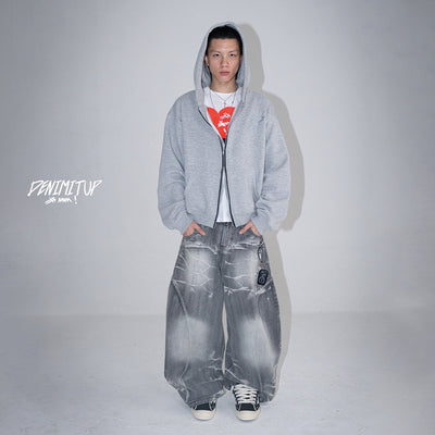 A1 Wide Barrel - Titanium Grey - Jeans