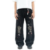 H1 Baggy Quad Viper - Burst of venom black - Celana Jeans