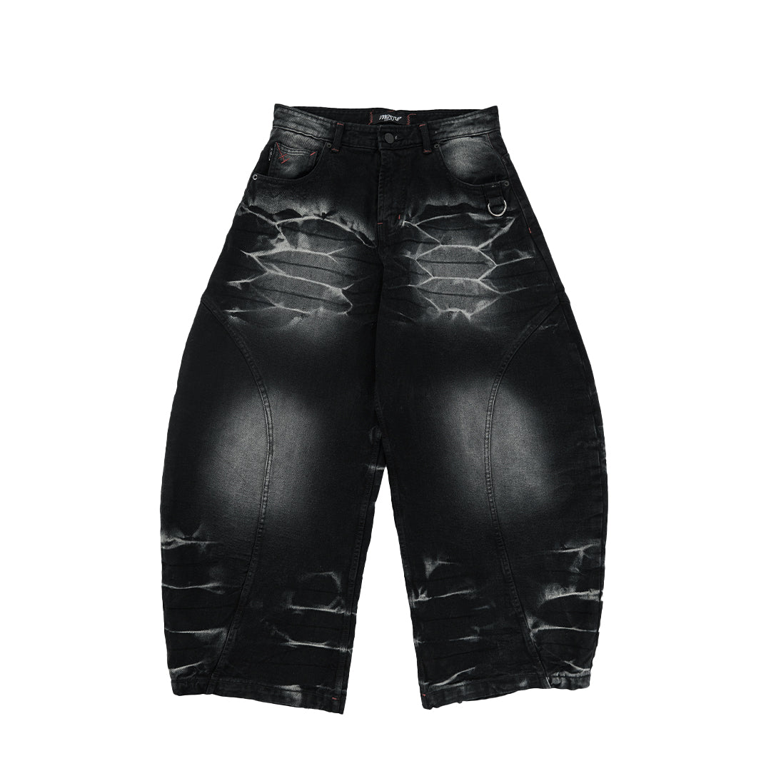 A1 Wide Barrel - Greyish Black - Jeans