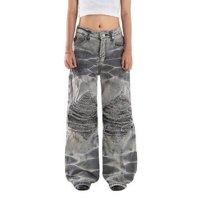 H1 Low Waist Baggy Tri Biker Ladies - Acid Grey