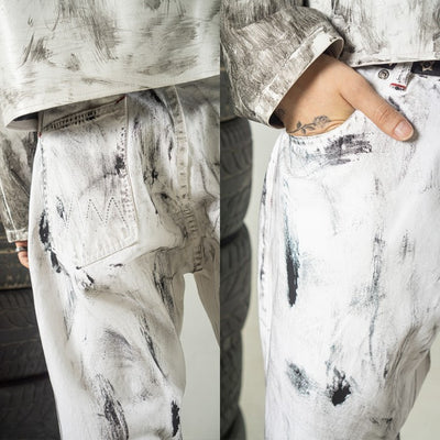 H1 Baggy - Artsy White - Jeans Pants