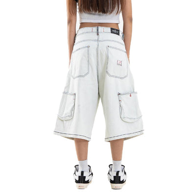 A1 Carpenter Jorts Ladies - Ice White