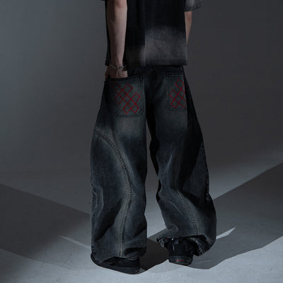 A1 Wide Barrel - Grain Dual Stone - Jeans