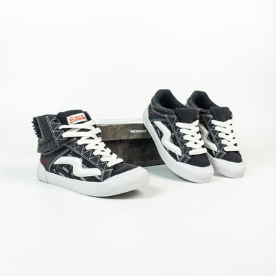 DENIMITUP X PATROBAS - Onyx Biker Shoes Series - Shoes