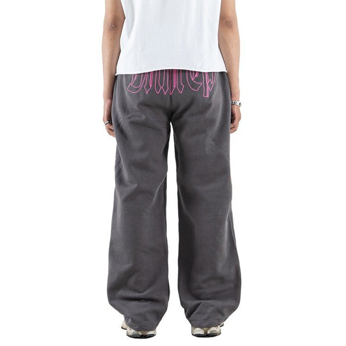 DENIMITUP H zigzag sweat pants - Sonic Grey - Long Pants