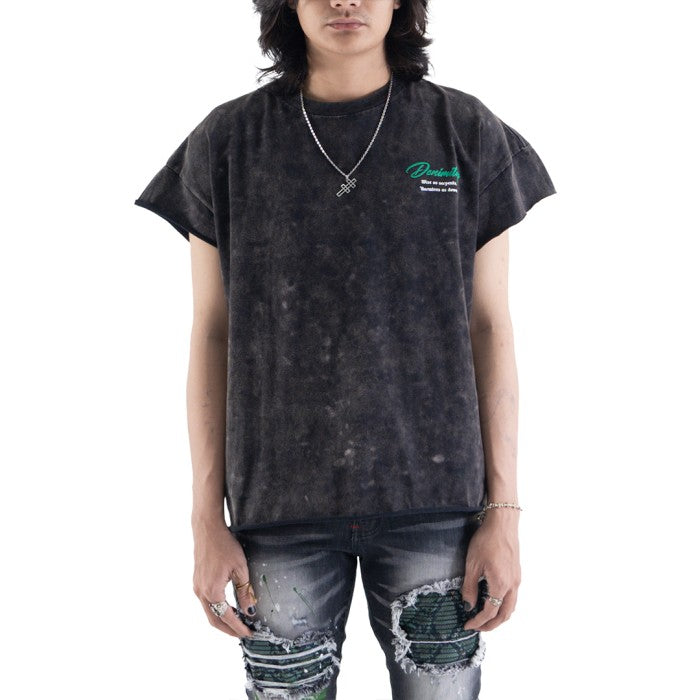 Love or lust acid washed - Black tee - T-Shirt