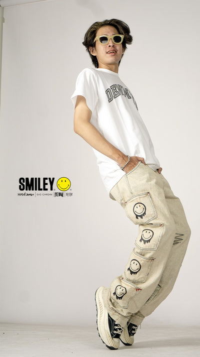 A1 SMILEY - Cloudy sand - Celana Jeans