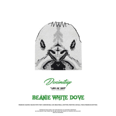 DENIMITUP beanie - White dove - Topi