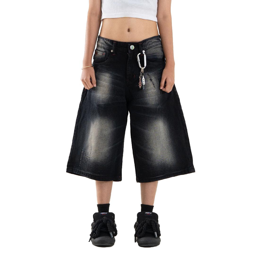 H1 Jorts Ladies - Ash Grey