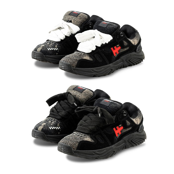 H Apex Denimitup - Blazing Coal Black - Sepatu Pria