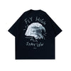 DENIMITUP Fly High Stay Low - Black tee - T-Shirt