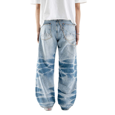 H1 baggy - Gloomy Blue - Jeans Pants