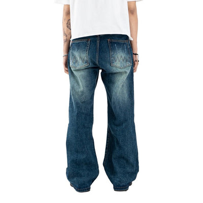 H1 baggy - Midnight green - Celana Jeans