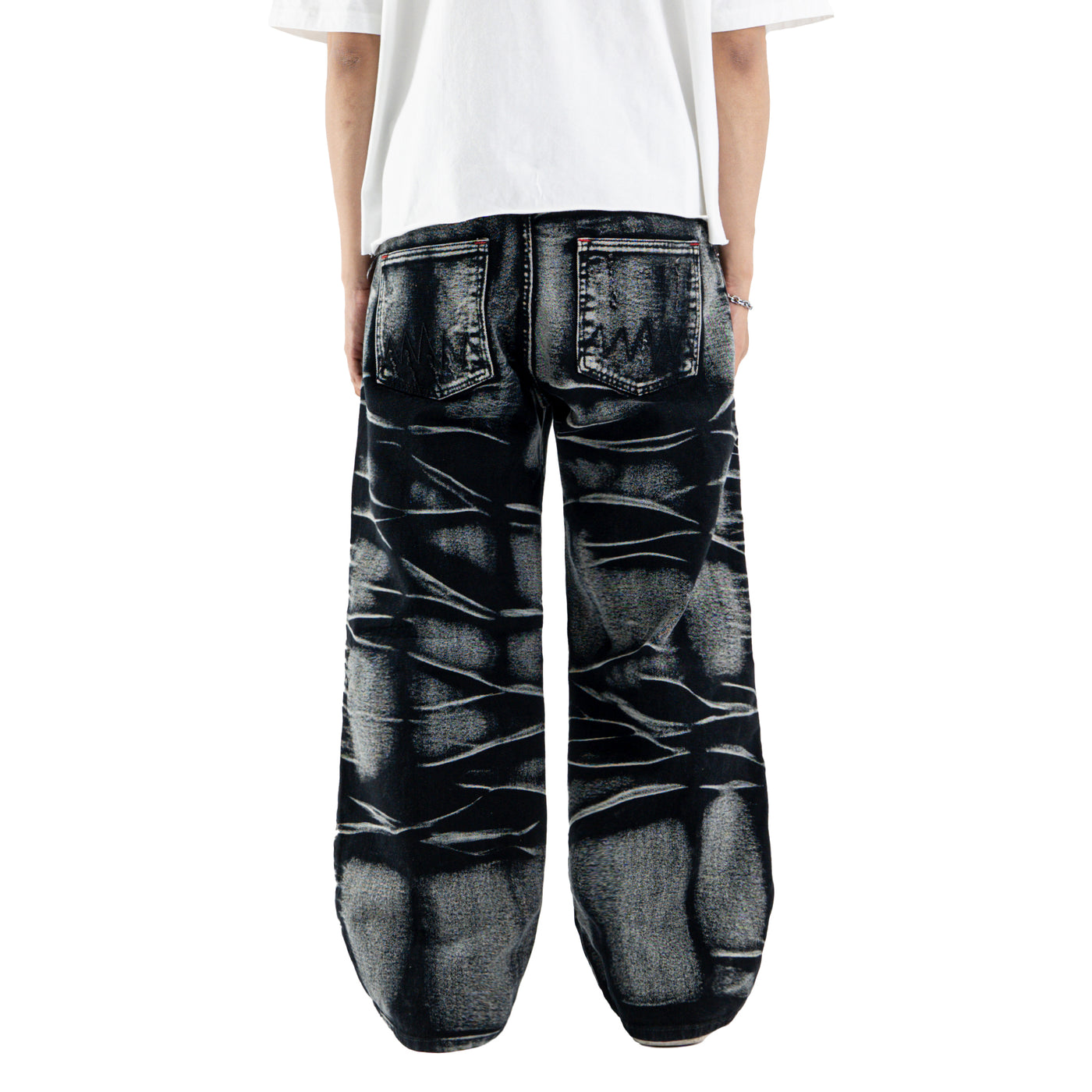 H1 baggy - Charcoal - Jeans Pants