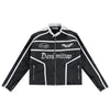 DENIMITUP motorsport leather jacket - Asphalt Black - Jacket