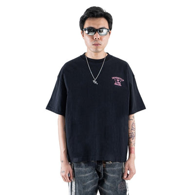 DENIMITUP Japan Culture Tee - Black - T-Shirt