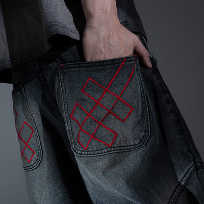 A1 Wide Barrel - Grain Dual Stone - Jeans