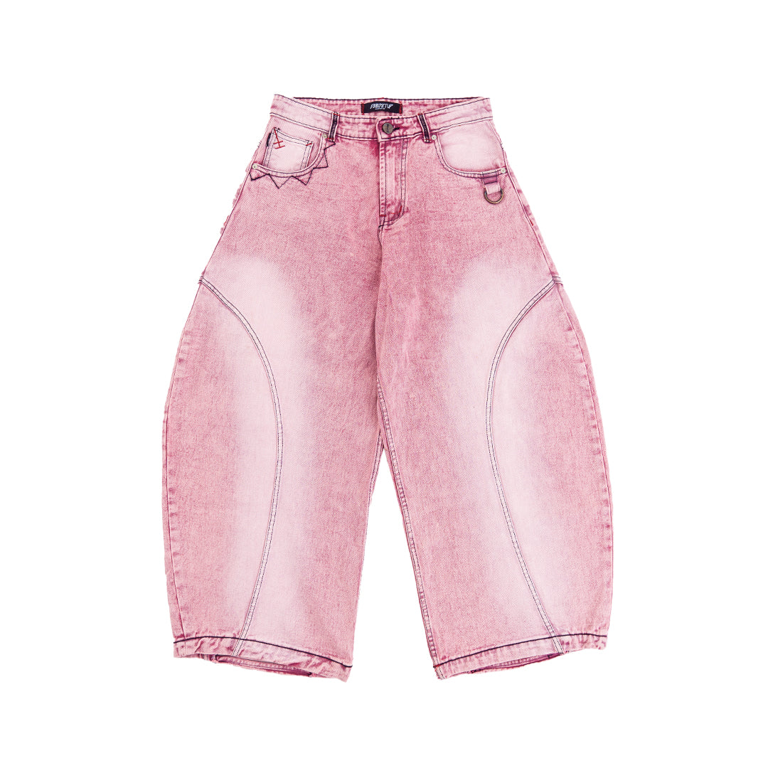 A1 Wide Barrel - Grain Dual Pink - Jeans
