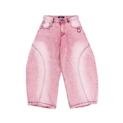 A1 Wide Barrel - Grain Dual Pink - Jeans