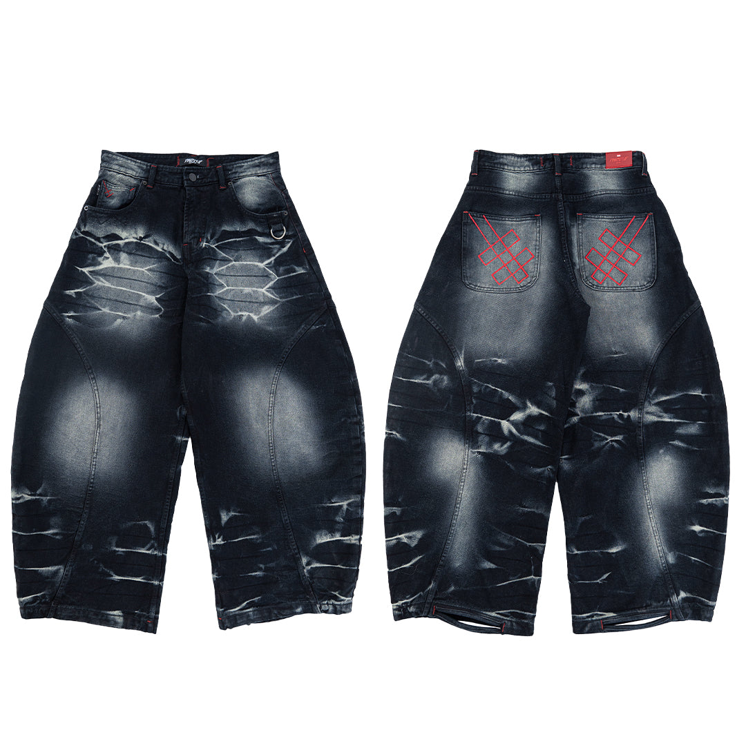 A1 Wide Barrel - Greyish Black - Jeans