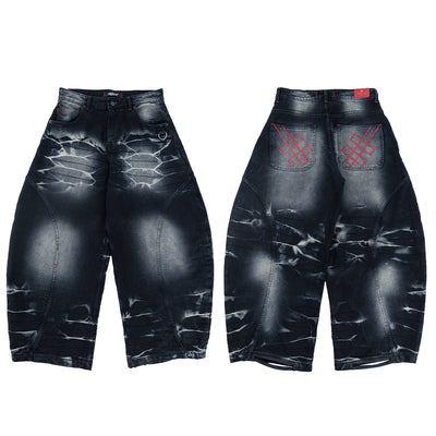 A1 Wide Barrel - Greyish Black - Jeans