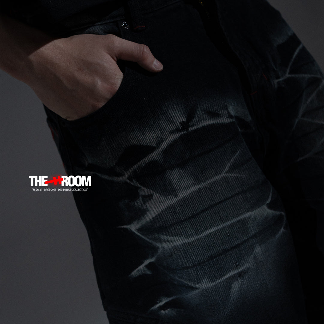 A1 Wide Barrel - Greyish Black - Jeans