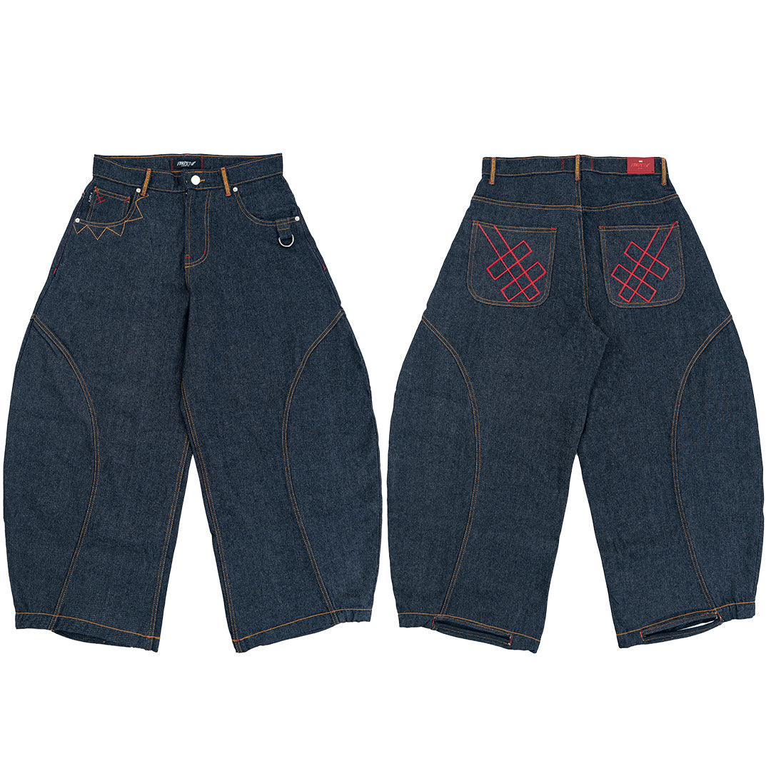 A1 Wide Barrel - Raw Denim - Jeans