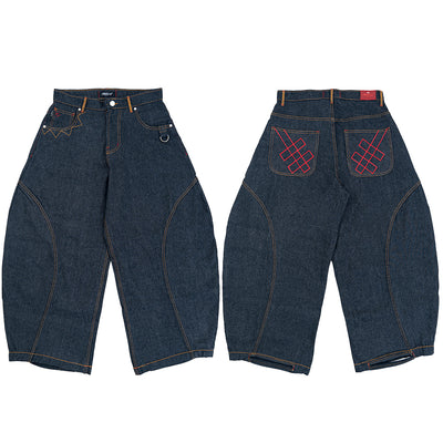 A1 Wide Barrel - Raw Denim - Jeans