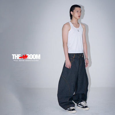 A1 Wide Barrel - Raw Denim - Jeans