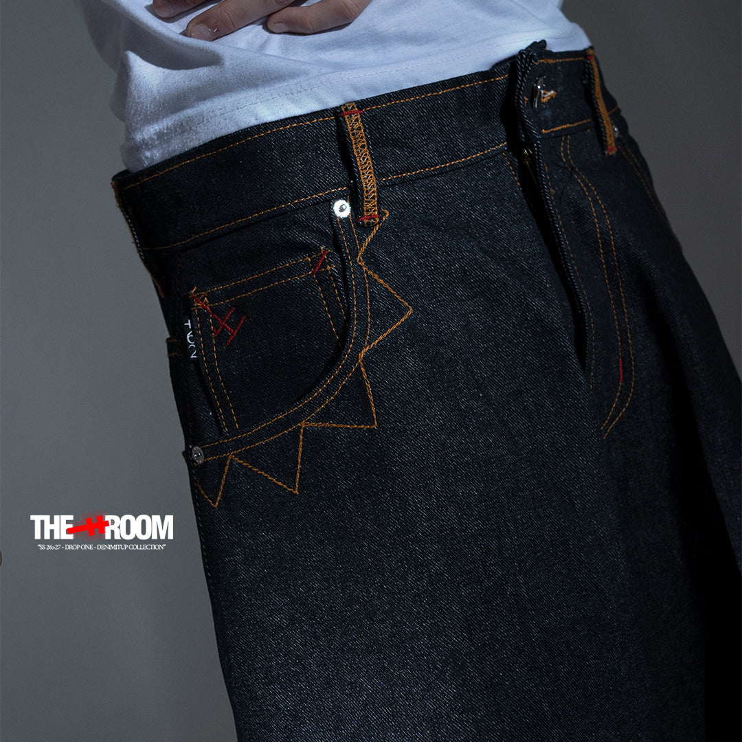 A1 Wide Barrel - Raw Denim - Jeans