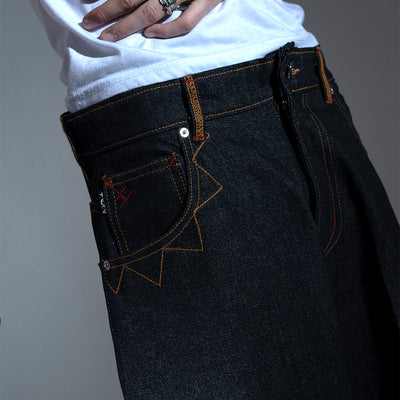 A1 Wide Barrel - Raw Denim - Jeans