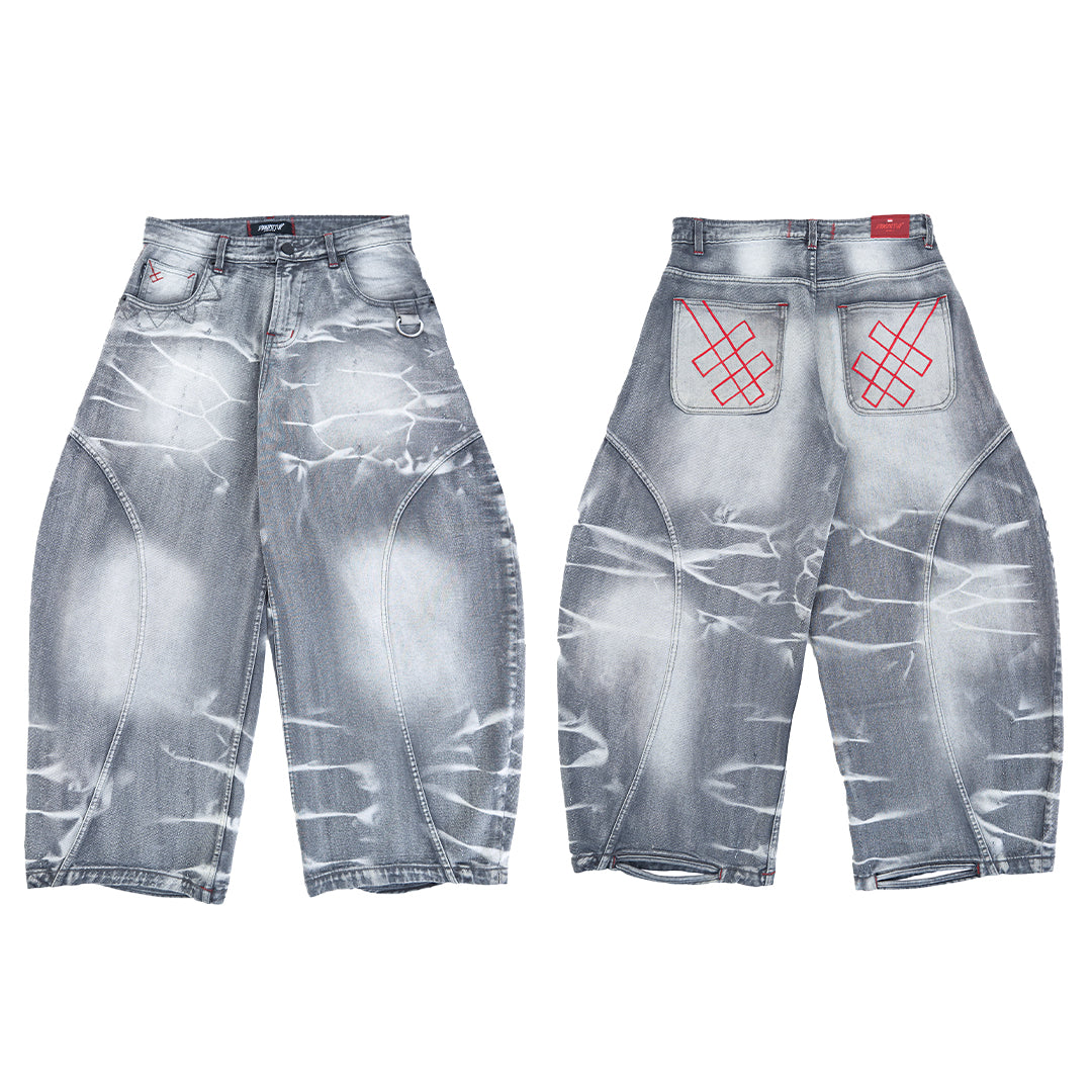 A1 Wide Barrel - Titanium Grey - Jeans