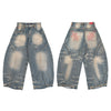 A1 Wide Barrel - Vintage Blue - Jeans