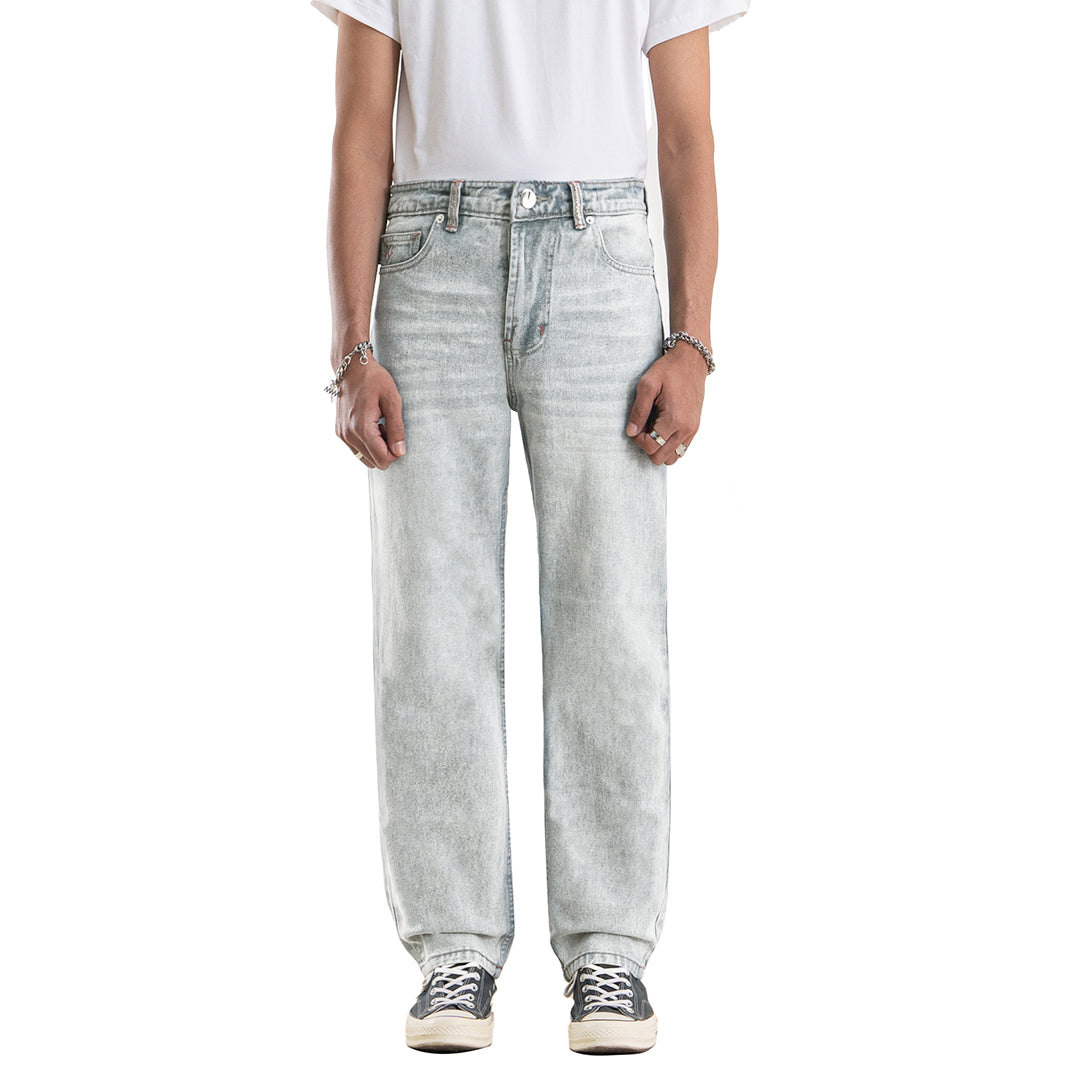 H1 Regular Loose - Snowish Cream Blue