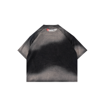 Loving Trilogo Denimitup Washed - Cloudy Black - Tshirt
