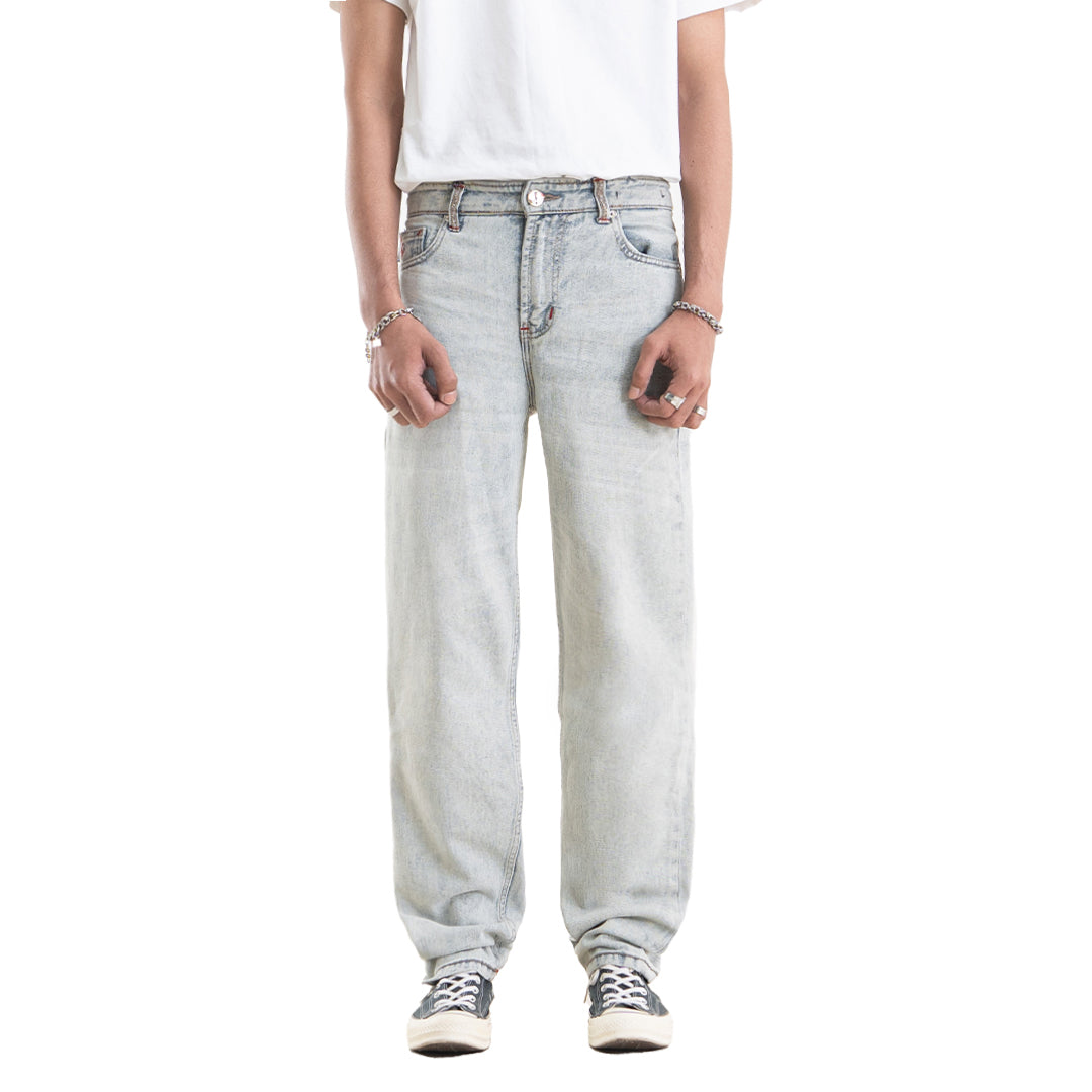 H1 Regular Loose - Snowish Cream Blue