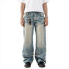 H1 baggy - Cream blue - Celana Jeans