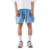 DENIMITUP Sweat Short - Snowish Blue Turkish - Celana pendek pria