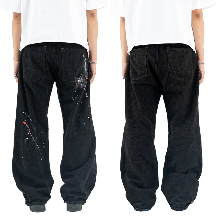 H1 Baggy Quad Viper - Black - Celana Jeans