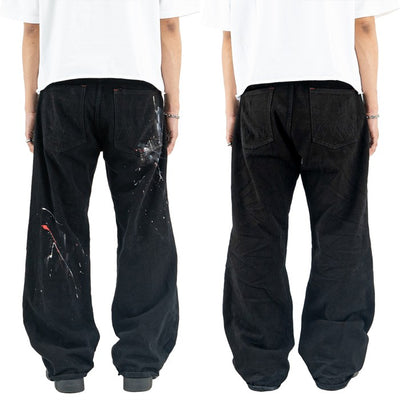 H1 Baggy Quad Viper - Black - Celana Jeans