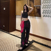 Denimitup ladies sweat pants H Zigzag - Sonic Grey - Long Pants