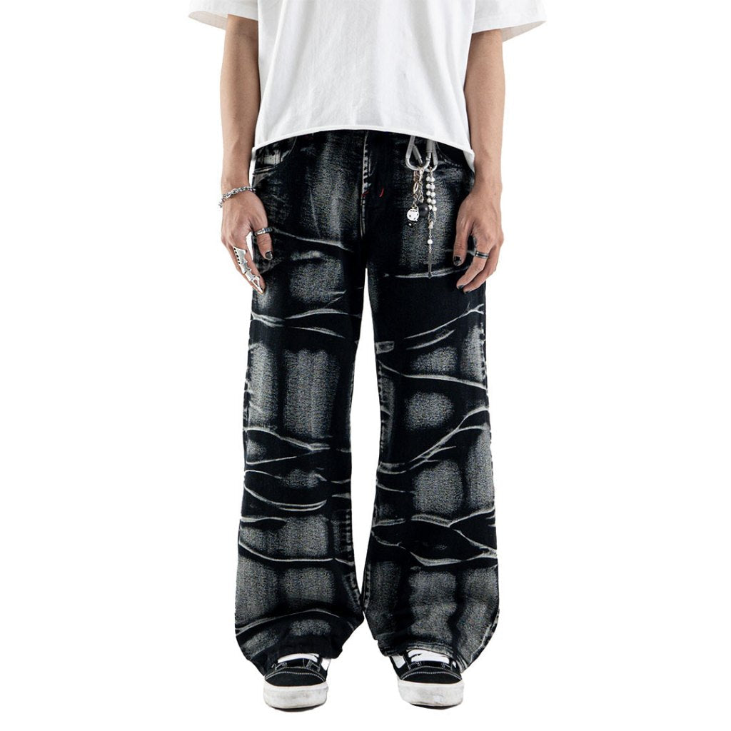 H1 Baggy Charcoal - Celana Jeans