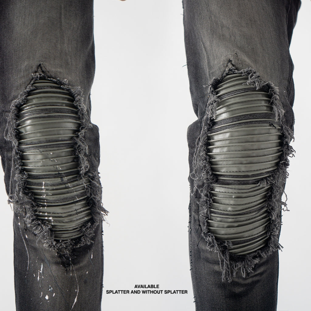 M1 Tri Leather Apex Grey - Celana Jeans